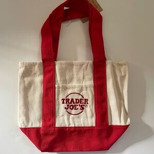 Trader Joe’s Mini Tote Red